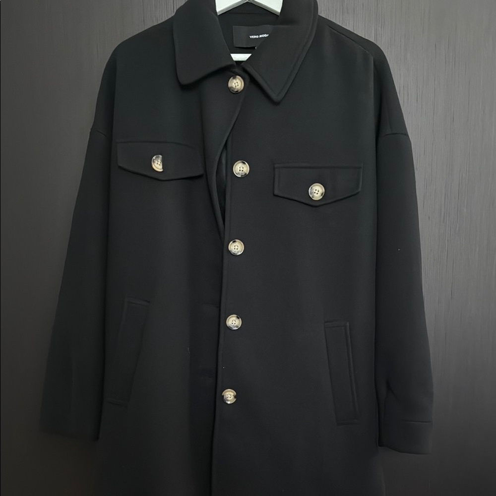 Women’s Black Pea Coat